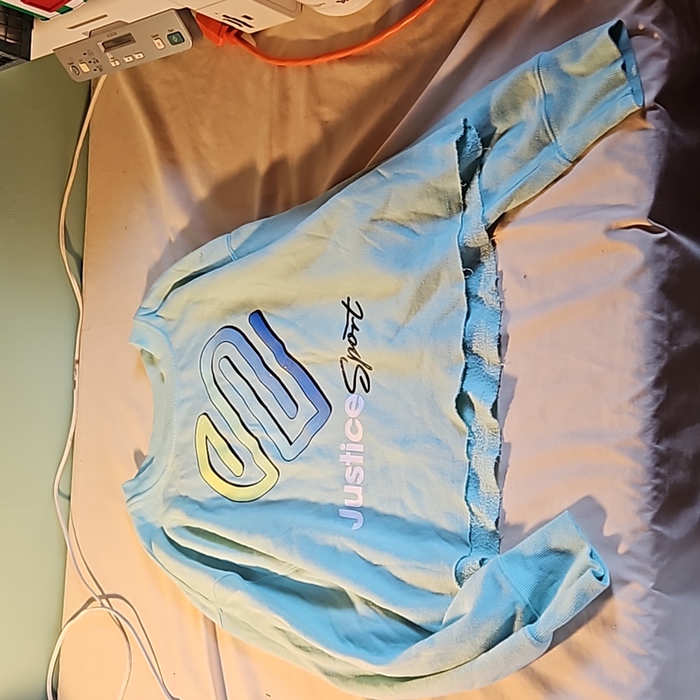 Justice sweater size medium